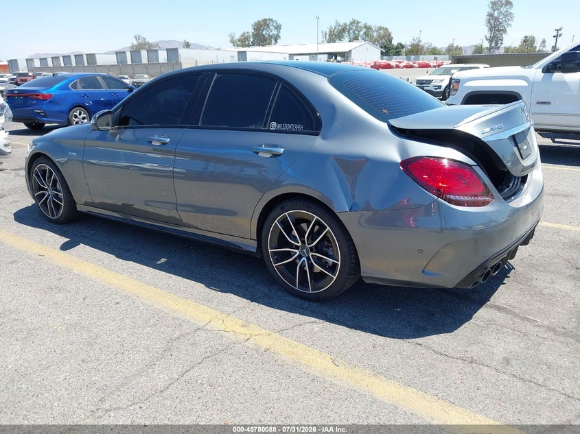Vin: w1kwf6eb7mr615285, lot: 46278868, mercedes-benz amg c 43 4matic 20213