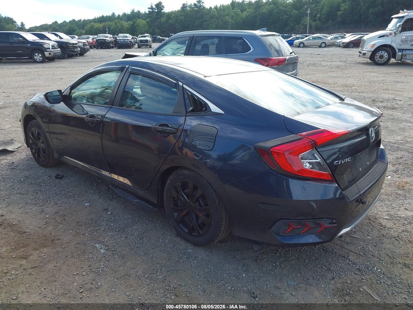 Vin: 2hgfc2f68kh532461, lot: 46278886, honda civic lx 20193