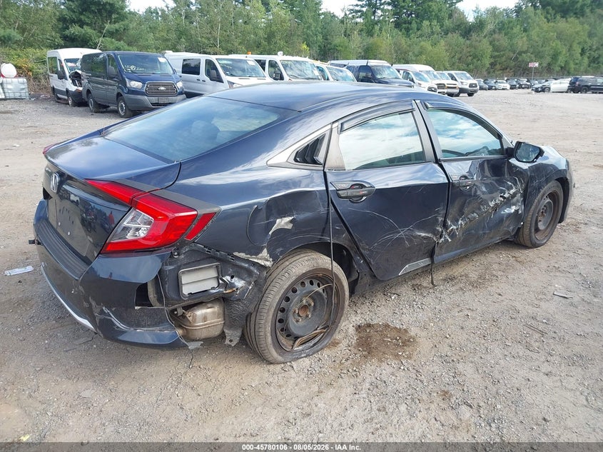 Vin: 2hgfc2f68kh532461, lot: 46278886, honda civic lx 20194
