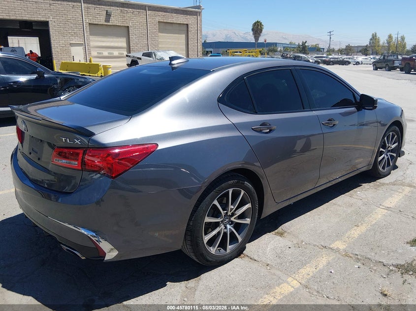 Vin: 19uub3f30ja002133, lot: 46278895, acura tlx 20184