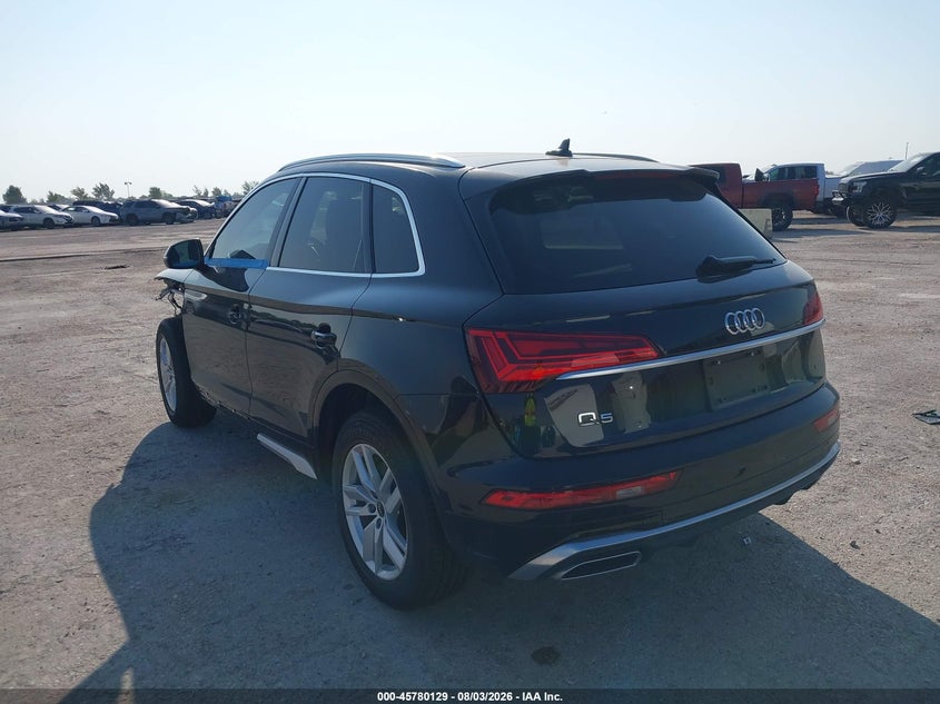 Vin: wa1gaafy3p2104991, lot: 46278909, audi q5 premium 45 tfsi s line quattro 20233