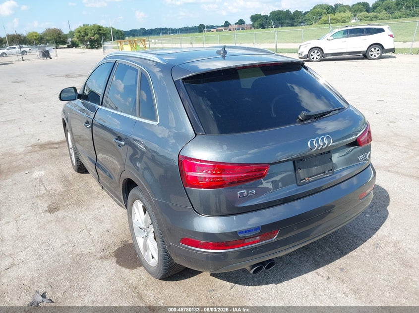 Vin: wa1jccfs5jr029314, lot: 46278913, audi q3 2.0t premium/2.0t sport premium 20183