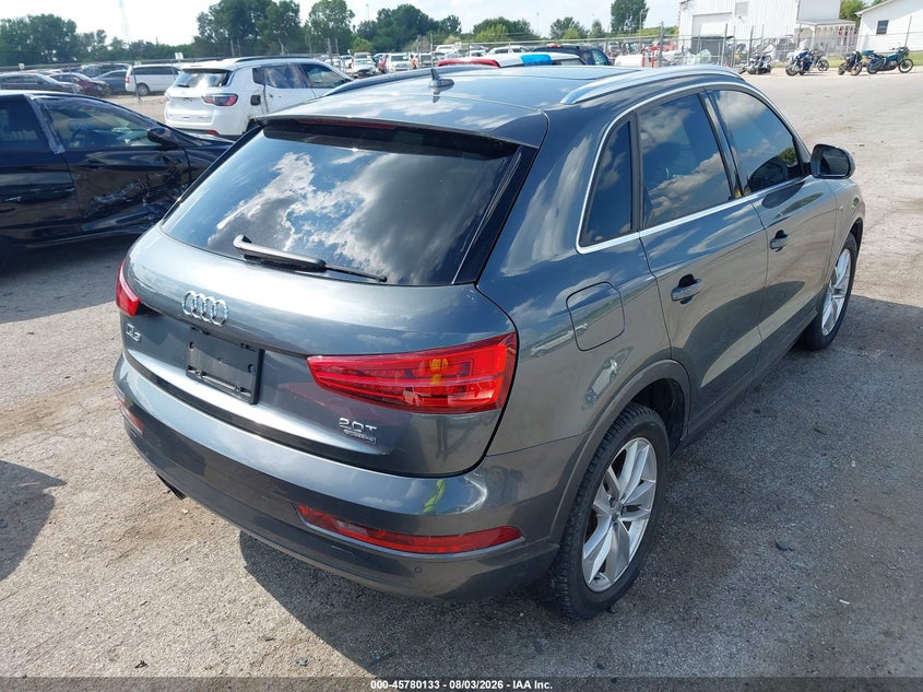 Vin: wa1jccfs5jr029314, lot: 46278913, audi q3 2.0t premium/2.0t sport premium 20184