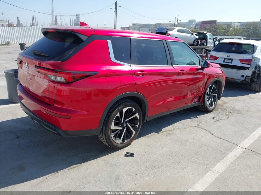 Vin: ja4j4ta81nz020432, lot: 46278935, mitsubishi outlander es 2.5 s-awc 20224