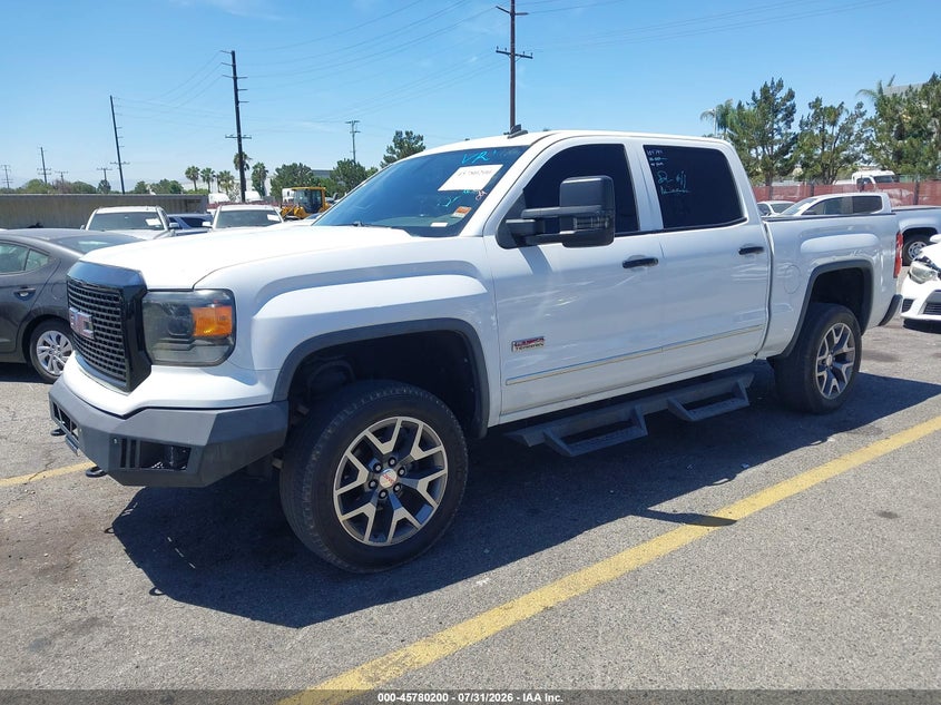 Vin: 3gtu2vec0eg202576, lot: 46278980, gmc sierra 1500 slt 20142