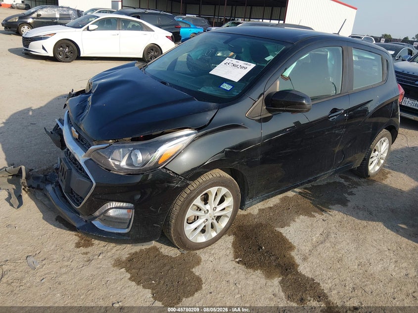 Vin: kl8cd6sa9lc457430, lot: 46278989, chevrolet spark fwd 1lt automatic 20202