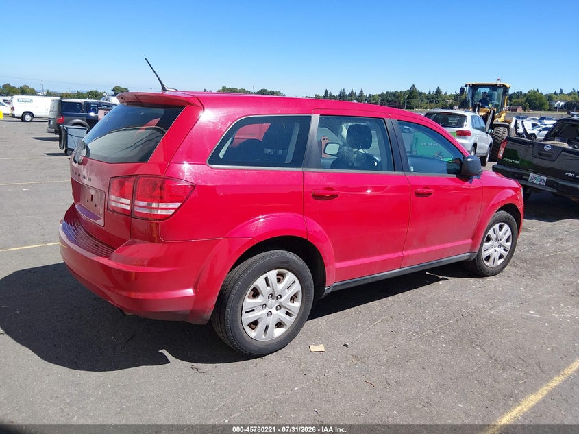 Vin: 3c4pdcab5dt723095, lot: 46279001, dodge journey american value pkg 20134