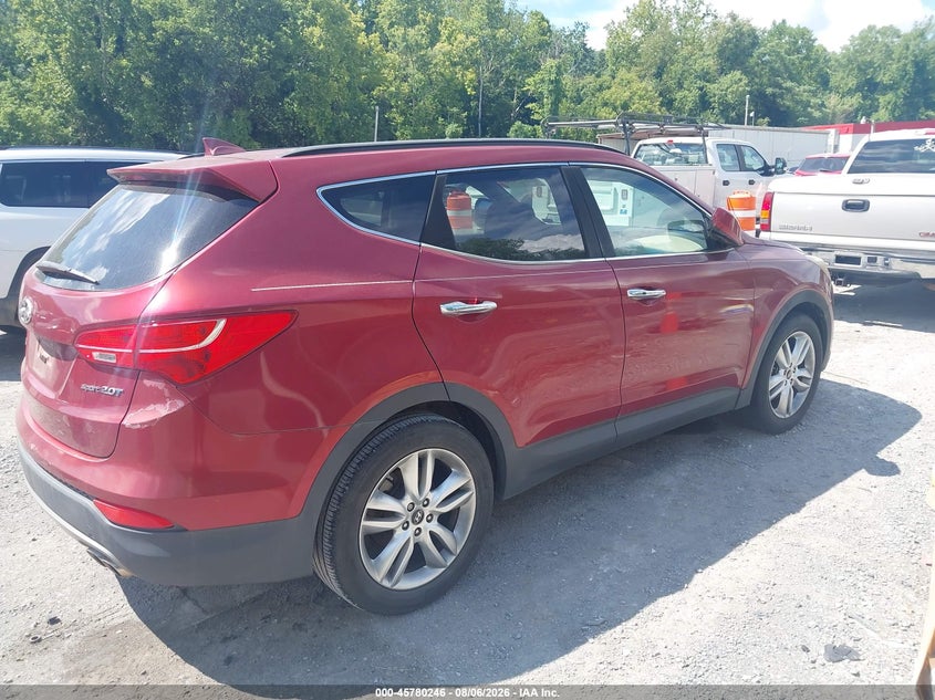 Vin: 5xyzu3la1dg072889, lot: 46279026, hyundai santa fe sport 2.0t 20134