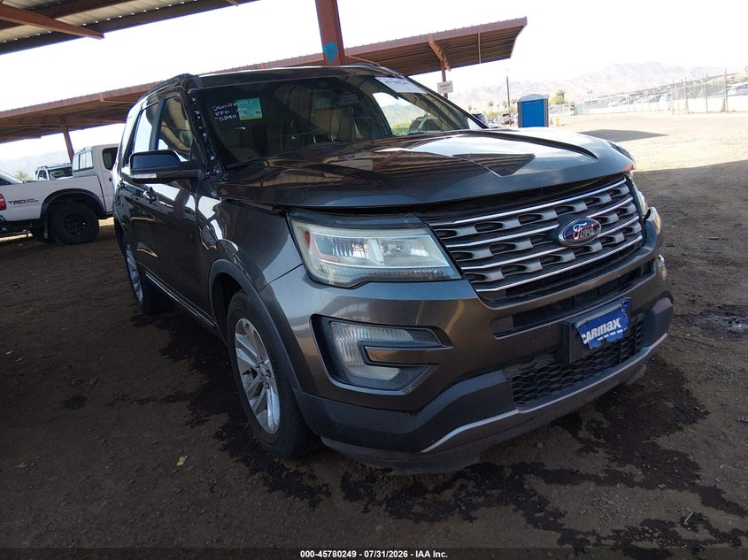 Vin: 1fm5k7d89ggc05290, lot: 46279029, ford explorer xlt 2016 img_1