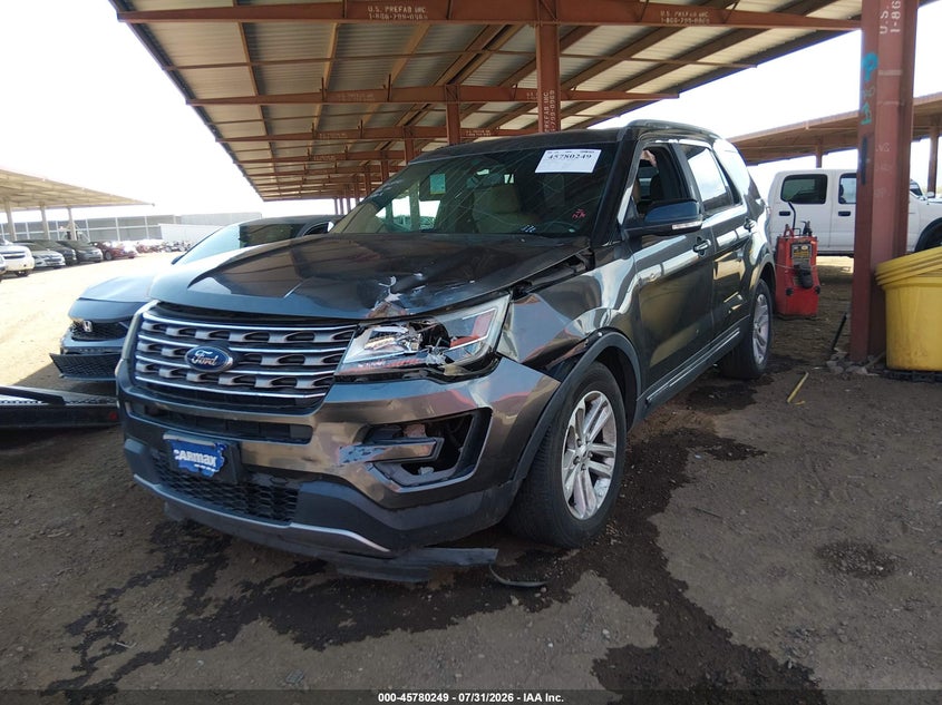 Vin: 1fm5k7d89ggc05290, lot: 46279029, ford explorer xlt 20162