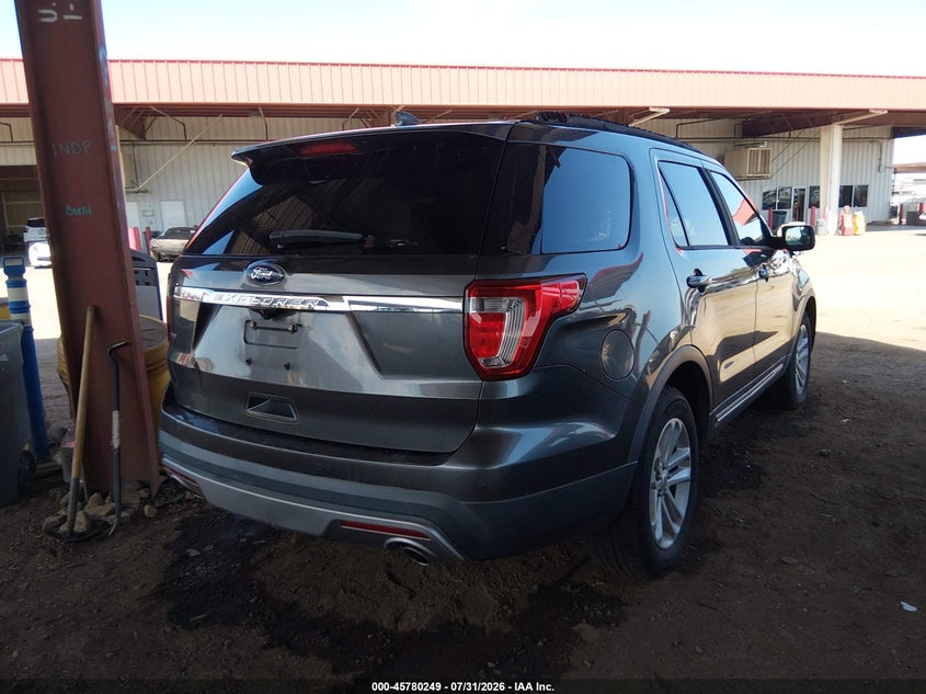 Vin: 1fm5k7d89ggc05290, lot: 46279029, ford explorer xlt 20164