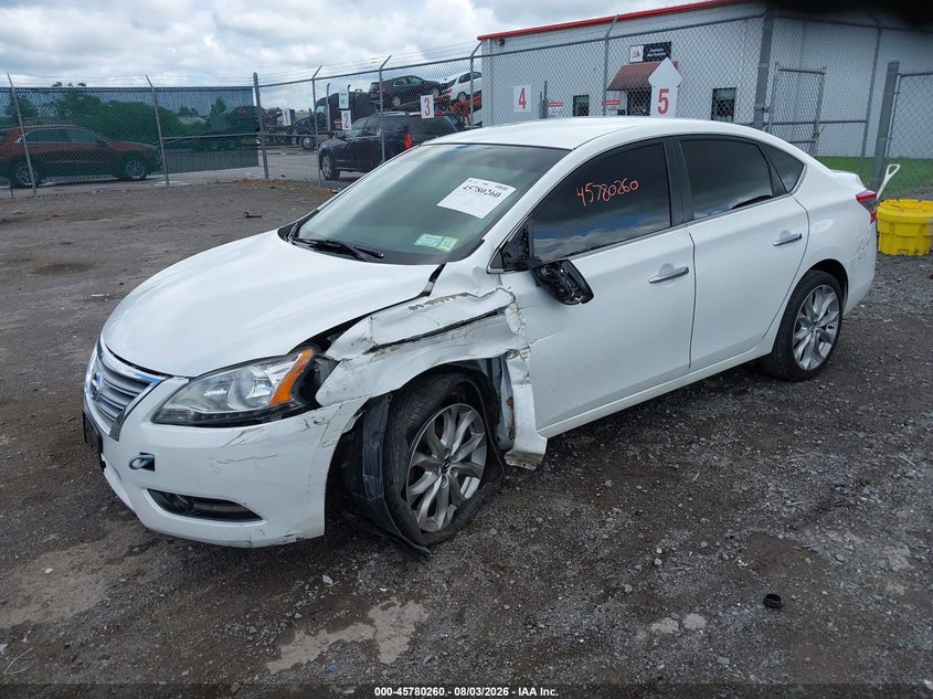 Vin: 3n1ab7ap8ey249536, lot: 46279040, nissan sentra fe+ s/fe+ sv/s/sl/sr/sv 20142