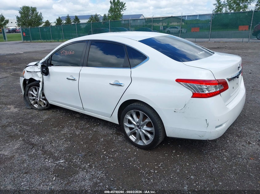 Vin: 3n1ab7ap8ey249536, lot: 46279040, nissan sentra fe+ s/fe+ sv/s/sl/sr/sv 20143