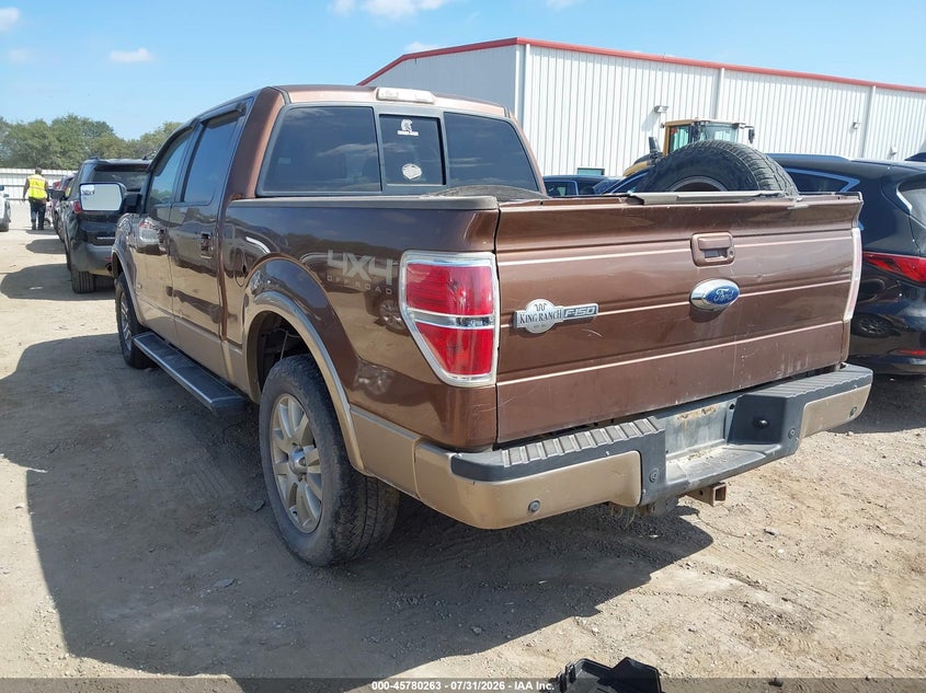 Vin: 1ftfw1et1cke03270, lot: 46279043, ford f-150 king ranch 20123