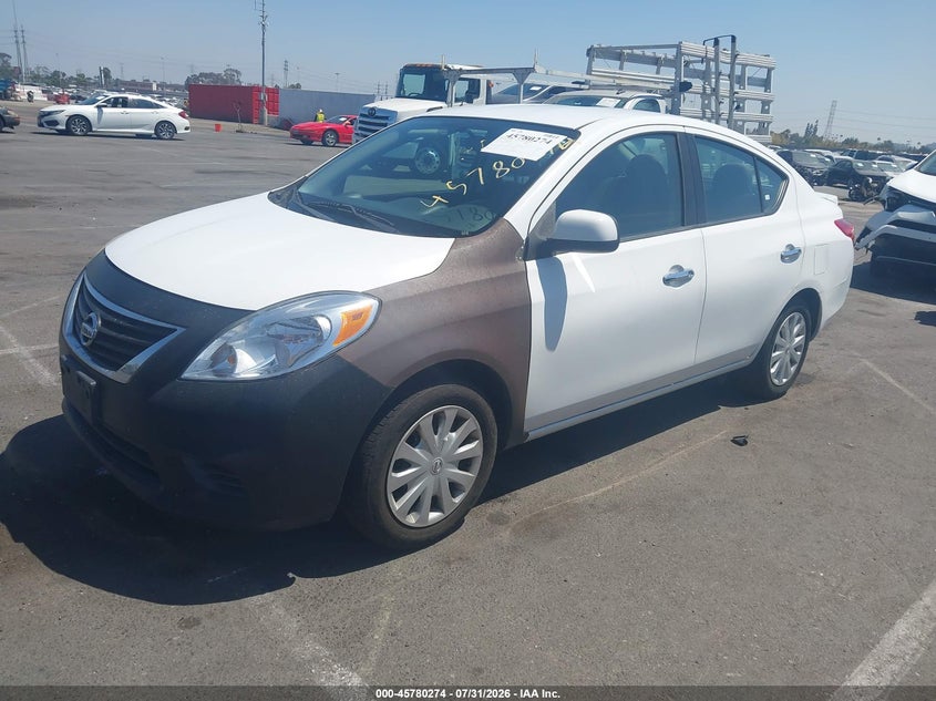 Vin: 3n1cn7ap3el813316, lot: 46279054, nissan versa 1.6 sv 20142