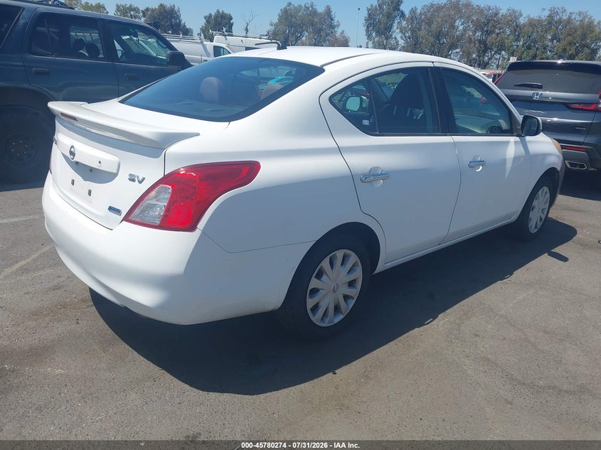 Vin: 3n1cn7ap3el813316, lot: 46279054, nissan versa 1.6 sv 20144