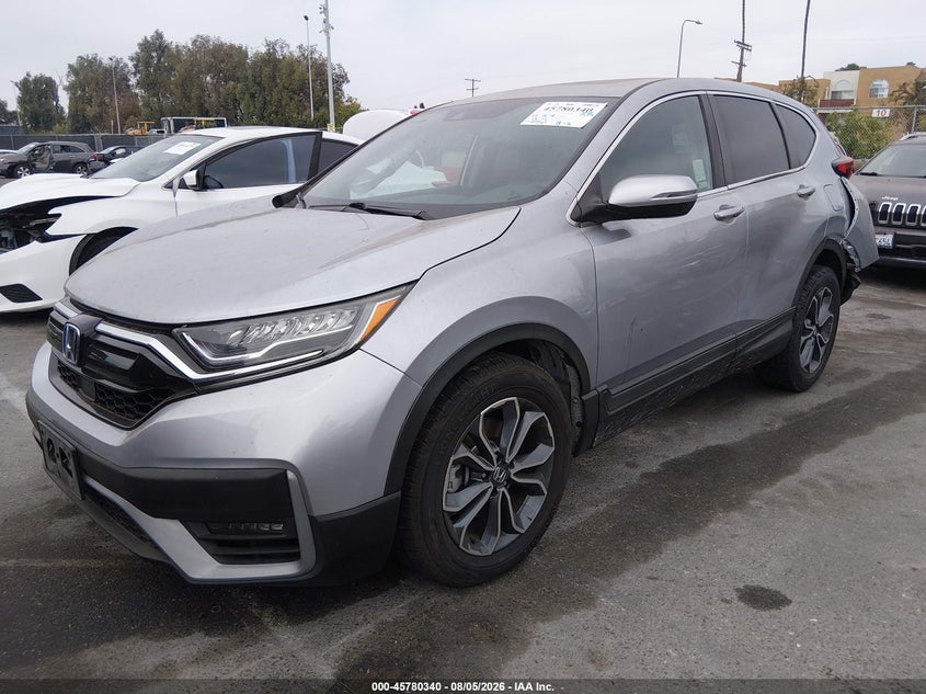 Vin: 7fart6h55le018439, lot: 46279120, honda cr-v hybrid ex 20202