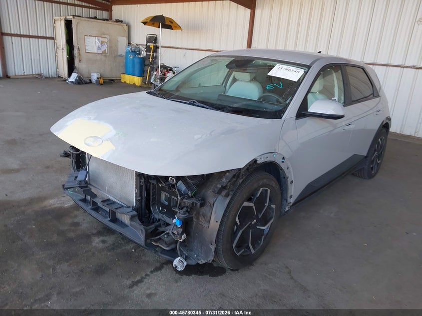 Vin: km8kndaf8nu103652, lot: 46279125, hyundai ioniq 5 sel 20222