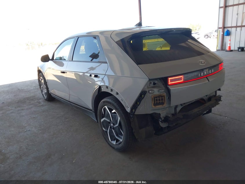Vin: km8kndaf8nu103652, lot: 46279125, hyundai ioniq 5 sel 20223