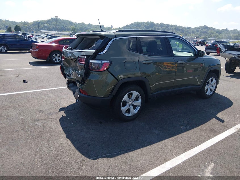 Vin: 3c4njcbb3mt505767, lot: 46279134, jeep compass latitude fwd 20214