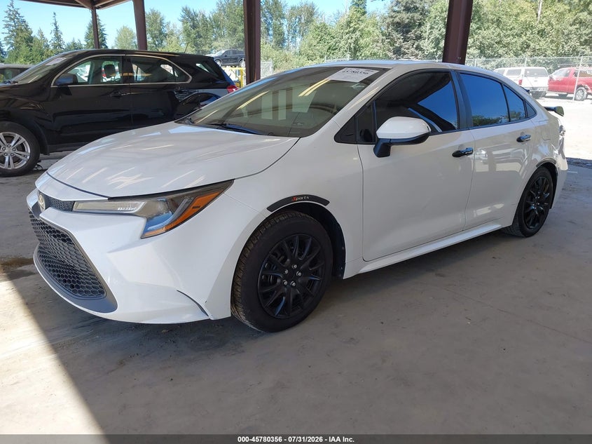 2020 TOYOTA COROLLA auction photo 2