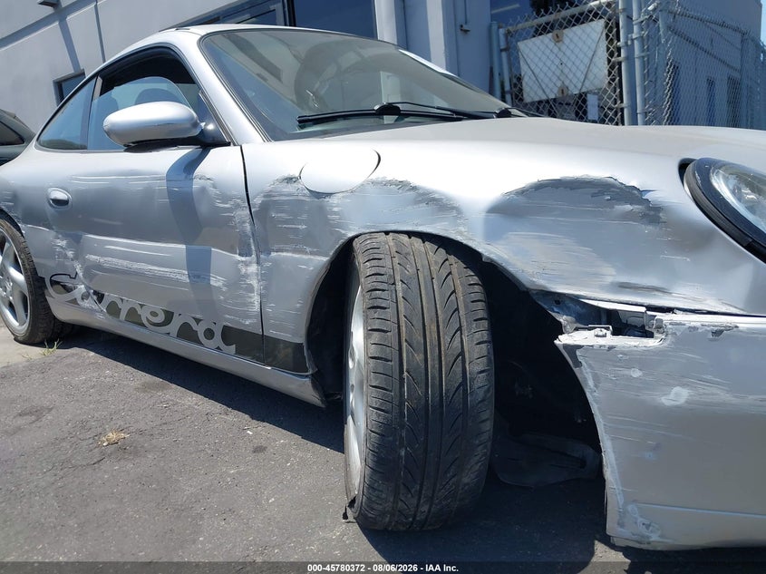 PORSCHE 911 2000 VIN WP0AA2992YS620900