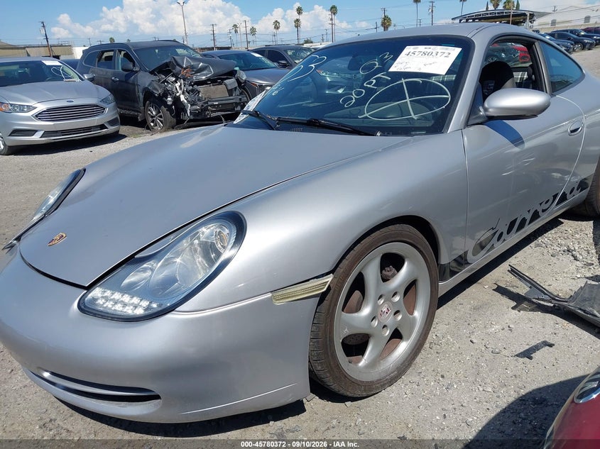 PORSCHE 911 2000 VIN WP0AA2992YS620900