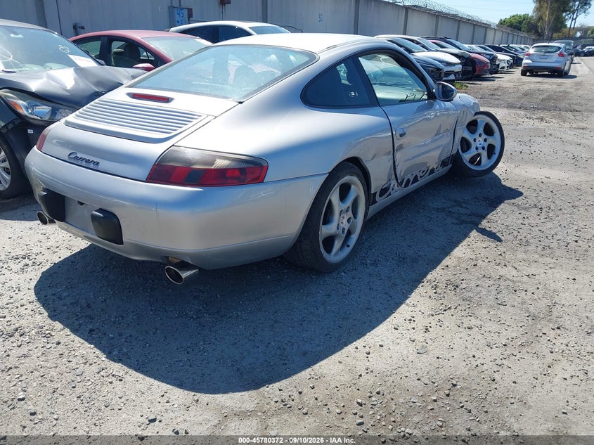 PORSCHE 911 2000 VIN WP0AA2992YS620900