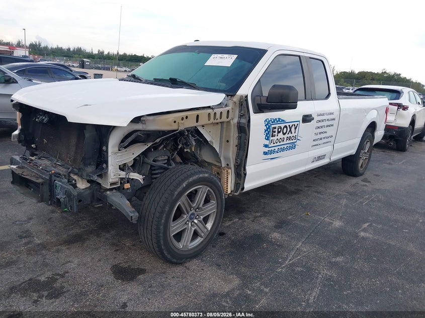 Vin: 1ftfx1cg6jkd50453, lot: 46279153, ford f-150 xl 20182