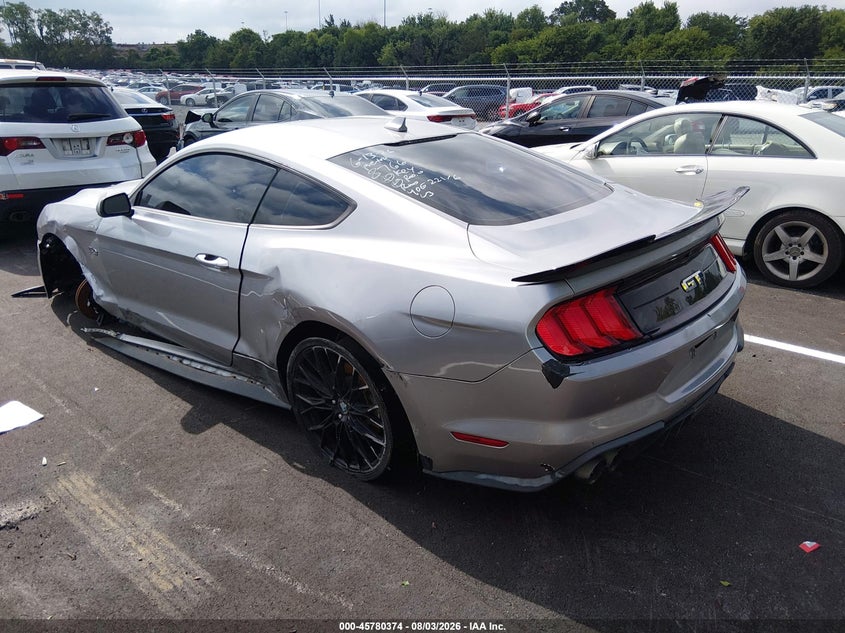 Vin: 1fa6p8cf5n5138766, lot: 46279154, ford mustang gt premium fastback 20223