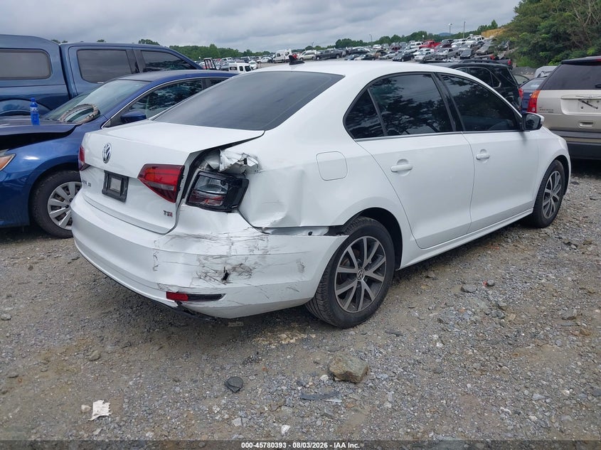 Vin: 3vwdb7aj8hm300953, lot: 46279173, volkswagen jetta 1.4t se 20174