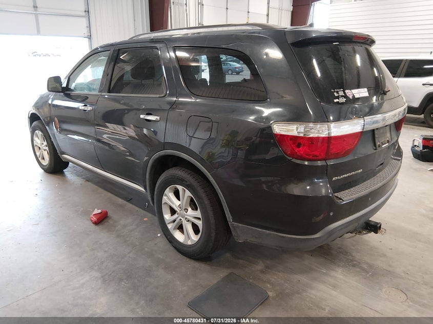 Vin: 1c4rdhdg7dc664298, lot: 46279211, dodge durango crew 20133