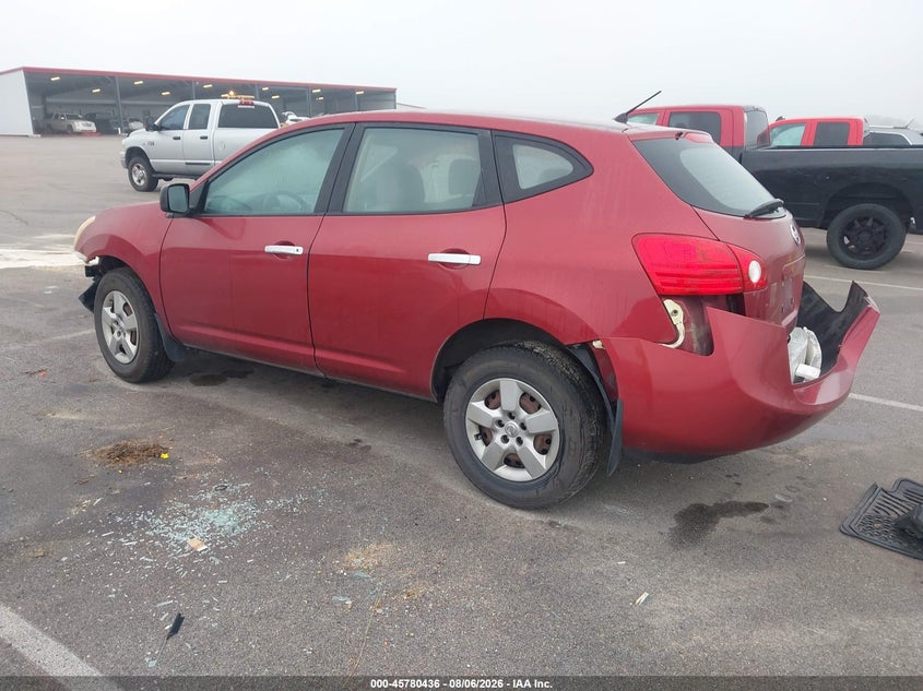 Vin: jn8as5mvxaw115516, lot: 46279217, nissan rogue s 20103