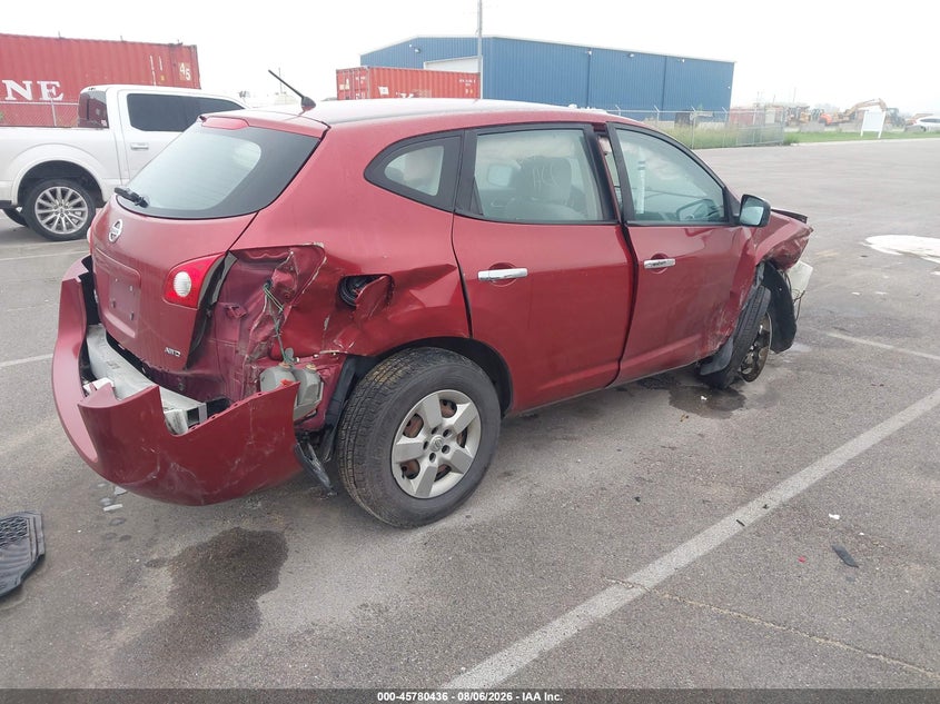 Vin: jn8as5mvxaw115516, lot: 46279217, nissan rogue s 20104