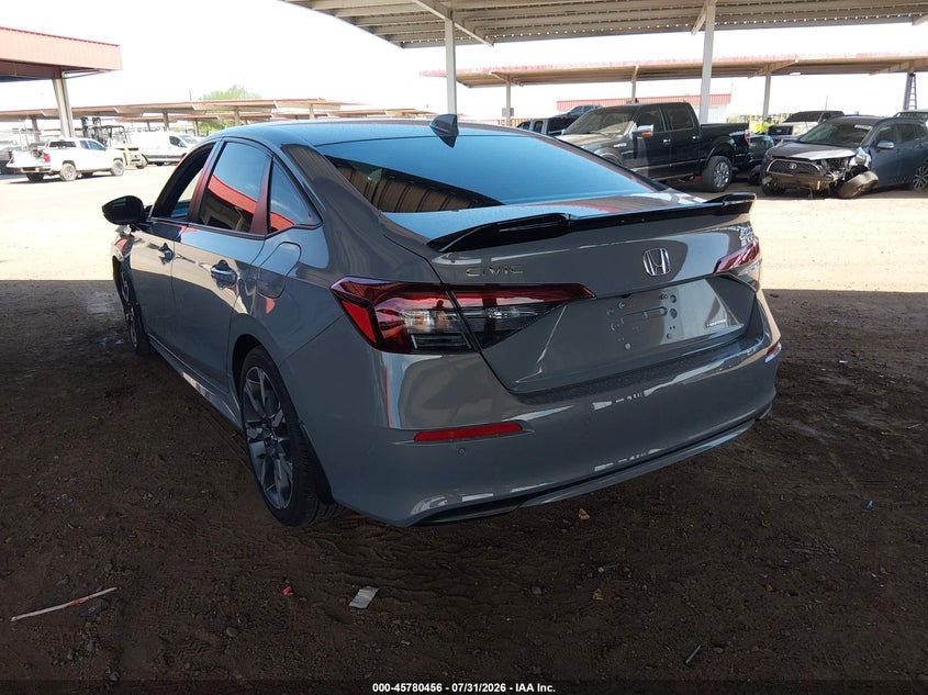 Vin: 2hgfe4f86sh339426, lot: 46279236, honda civic hybrid sport/sport touring 20253