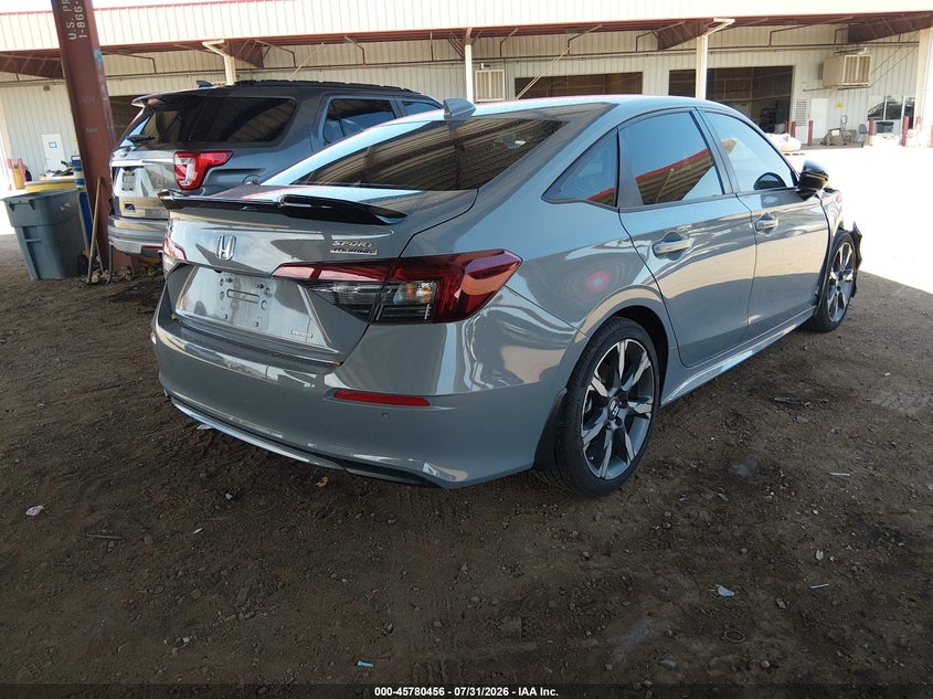 Vin: 2hgfe4f86sh339426, lot: 46279236, honda civic hybrid sport/sport touring 20254