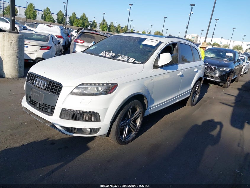 Vin: wa1wmafe7fd019356, lot: 46279252, audi q7 3.0 tdi premium 20152