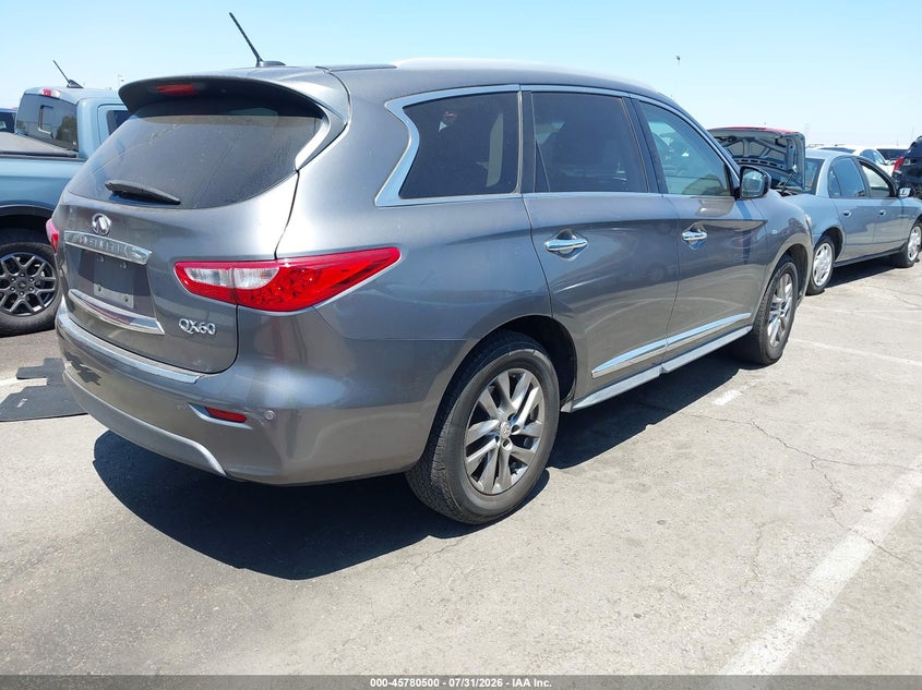 Vin: 5n1al0mn7fc532477, lot: 46279280, infiniti qx60 20154