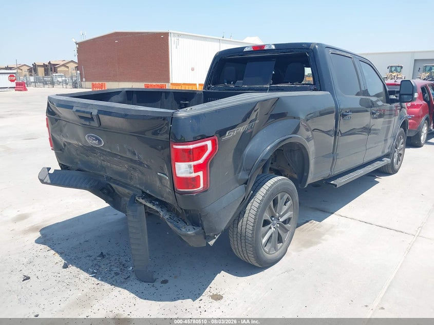 Vin: 1ftfw1eg1jfc83592, lot: 46279290, ford f-150 xlt 20184