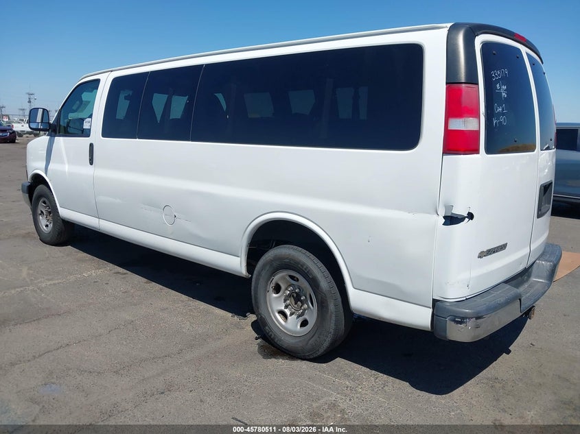 Vin: 1gazgpfg8h1335179, lot: 46279291, chevrolet express 3500 lt 20173