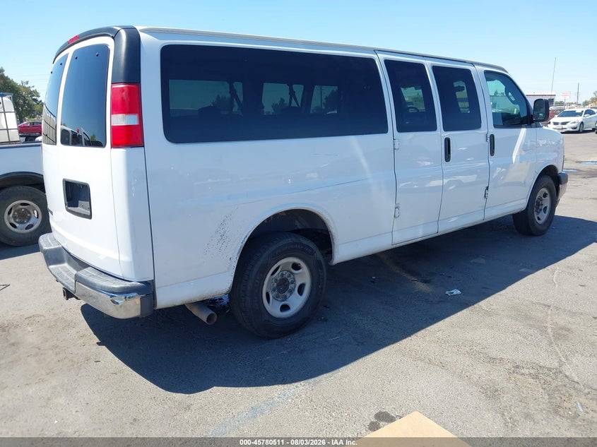 Vin: 1gazgpfg8h1335179, lot: 46279291, chevrolet express 3500 lt 20174