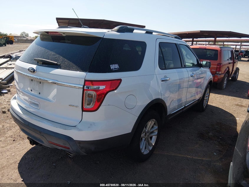 Vin: 1fm5k8d87dgc62766, lot: 46279300, ford explorer xlt 20134
