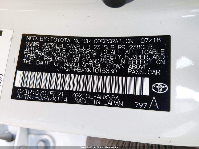 TOYOTA C-HR - zdjęcie 9