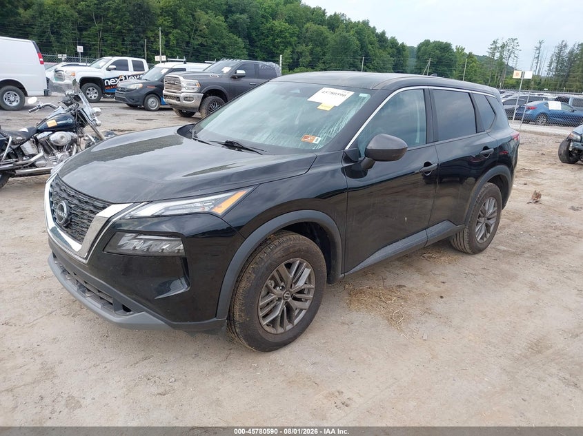 Vin: 5n1bt3ab9pc788881, lot: 46279370, nissan rogue s intelligent awd 20232
