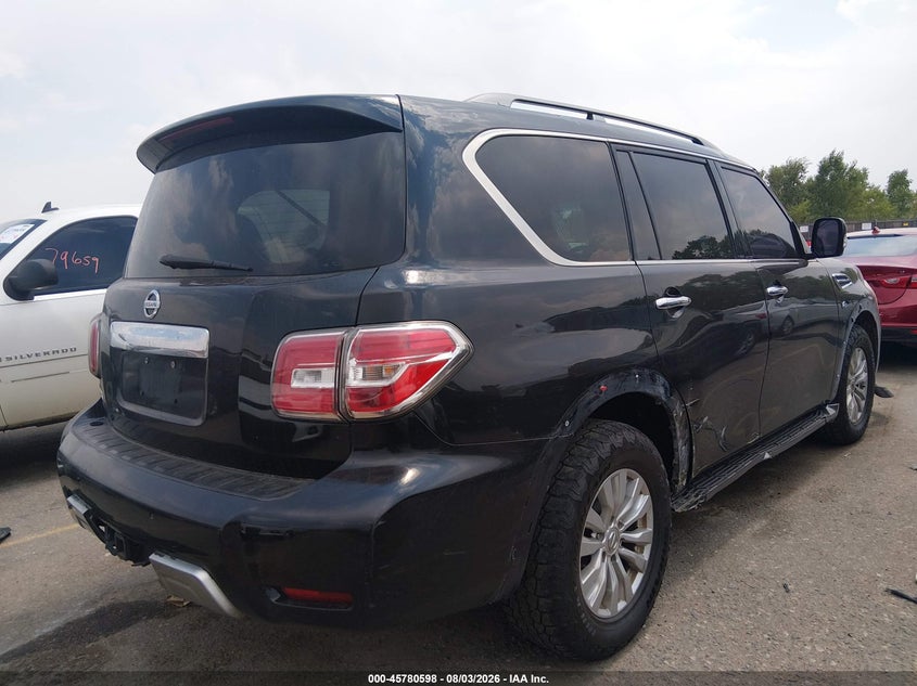 Vin: jn8ay2nc9h9504683, lot: 46279378, nissan armada sv 20174