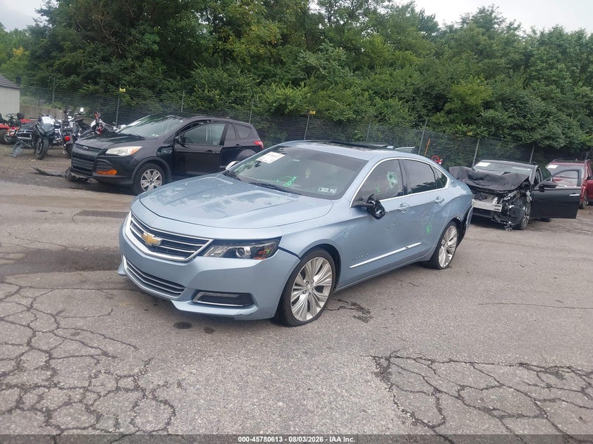2015 Chevrolet Impala, Крыша, IAAI, VIN 1G1165S30FU112962 — фото 2