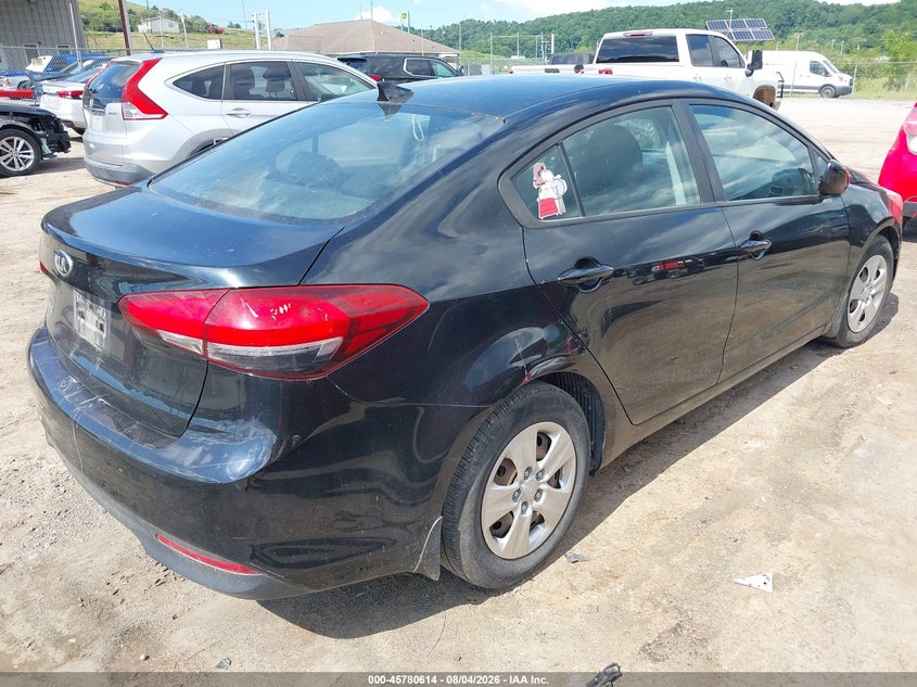 Vin: 3kpfk4a72he098880, lot: 46279394, kia forte lx 20174