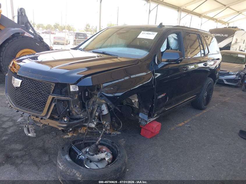 Vin: 1gys4hk95pr484593, lot: 46279405, cadillac escalade 4wd v-series 20232