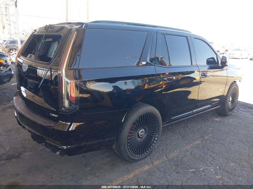 Vin: 1gys4hk95pr484593, lot: 46279405, cadillac escalade 4wd v-series 20234
