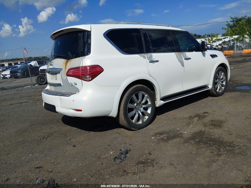 Vin: jn8az2nc6c9317777, lot: 46279409, infiniti qx56 20124